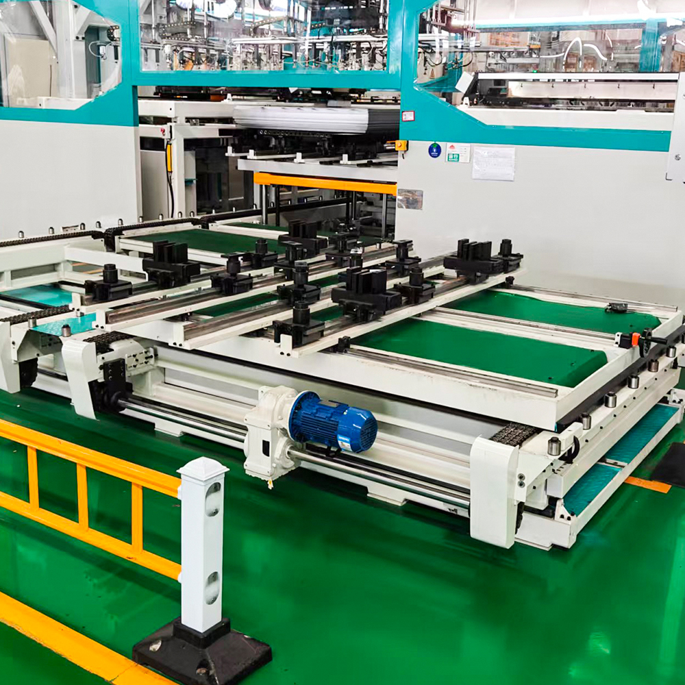 Linha de produção de empilhamento automático de núcleo de transformador em linha ZXD-440