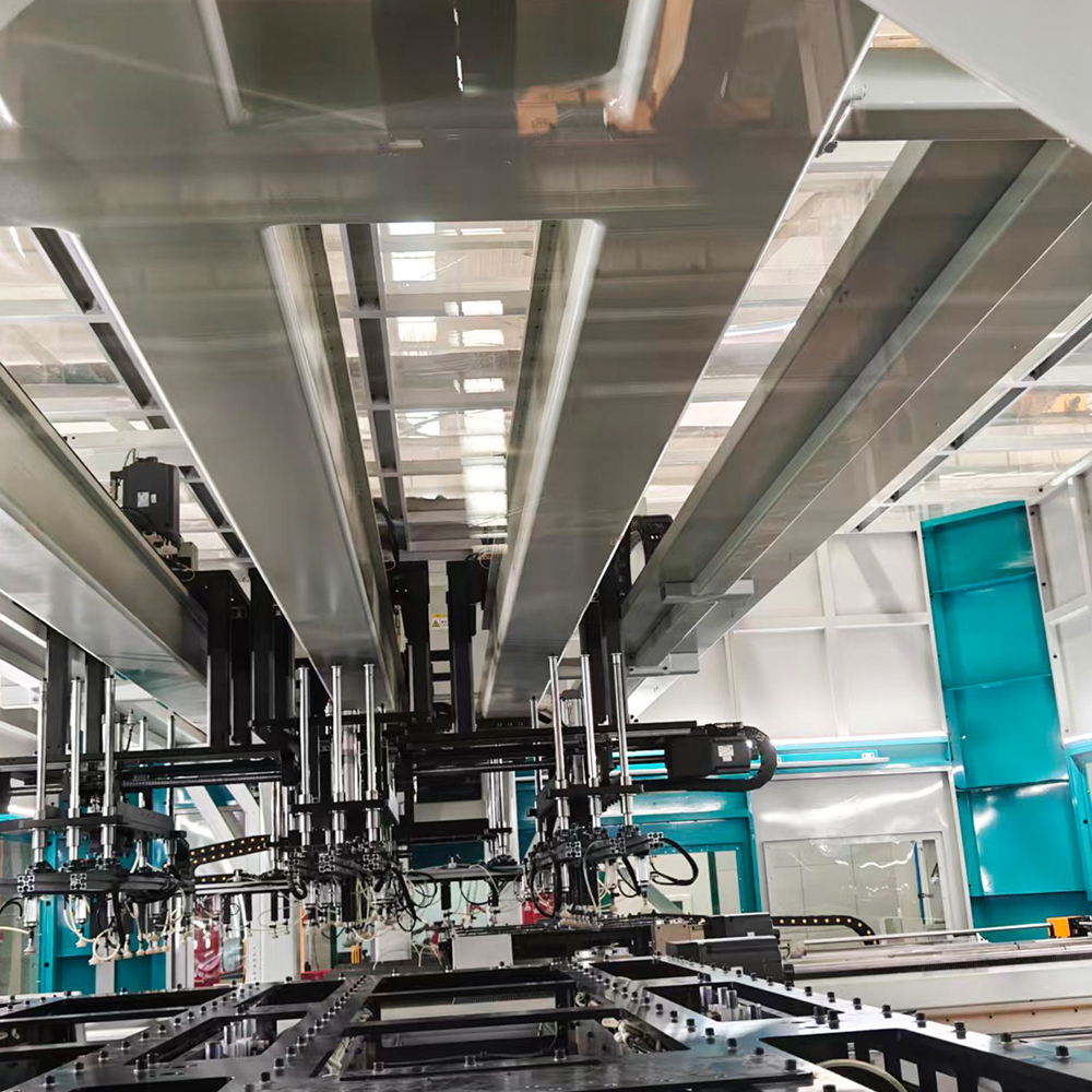 Linha de produção de empilhamento automático de núcleo de transformador em linha ZXD-440