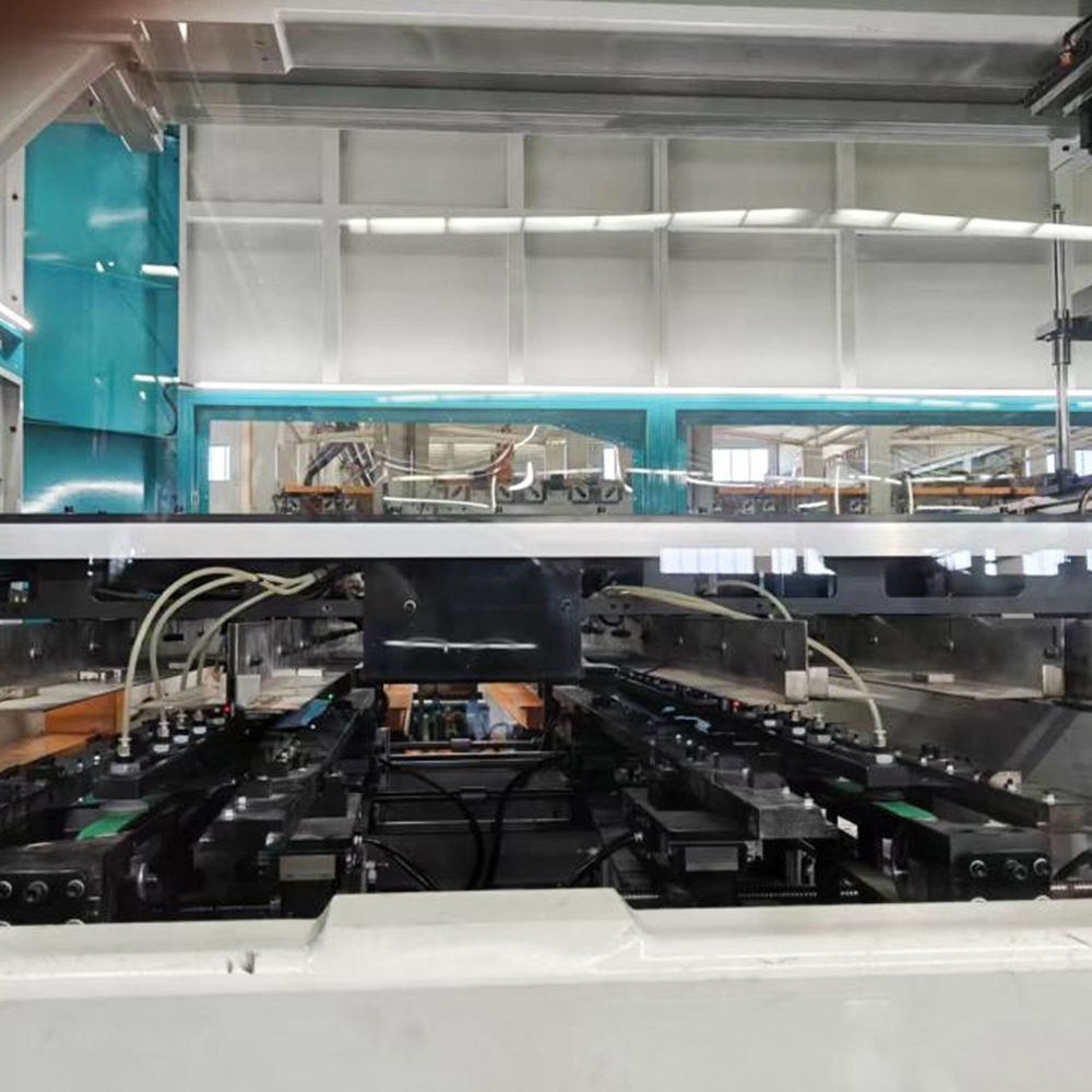 Linha de produção de empilhamento automático de núcleo de transformador em linha ZXD-440
